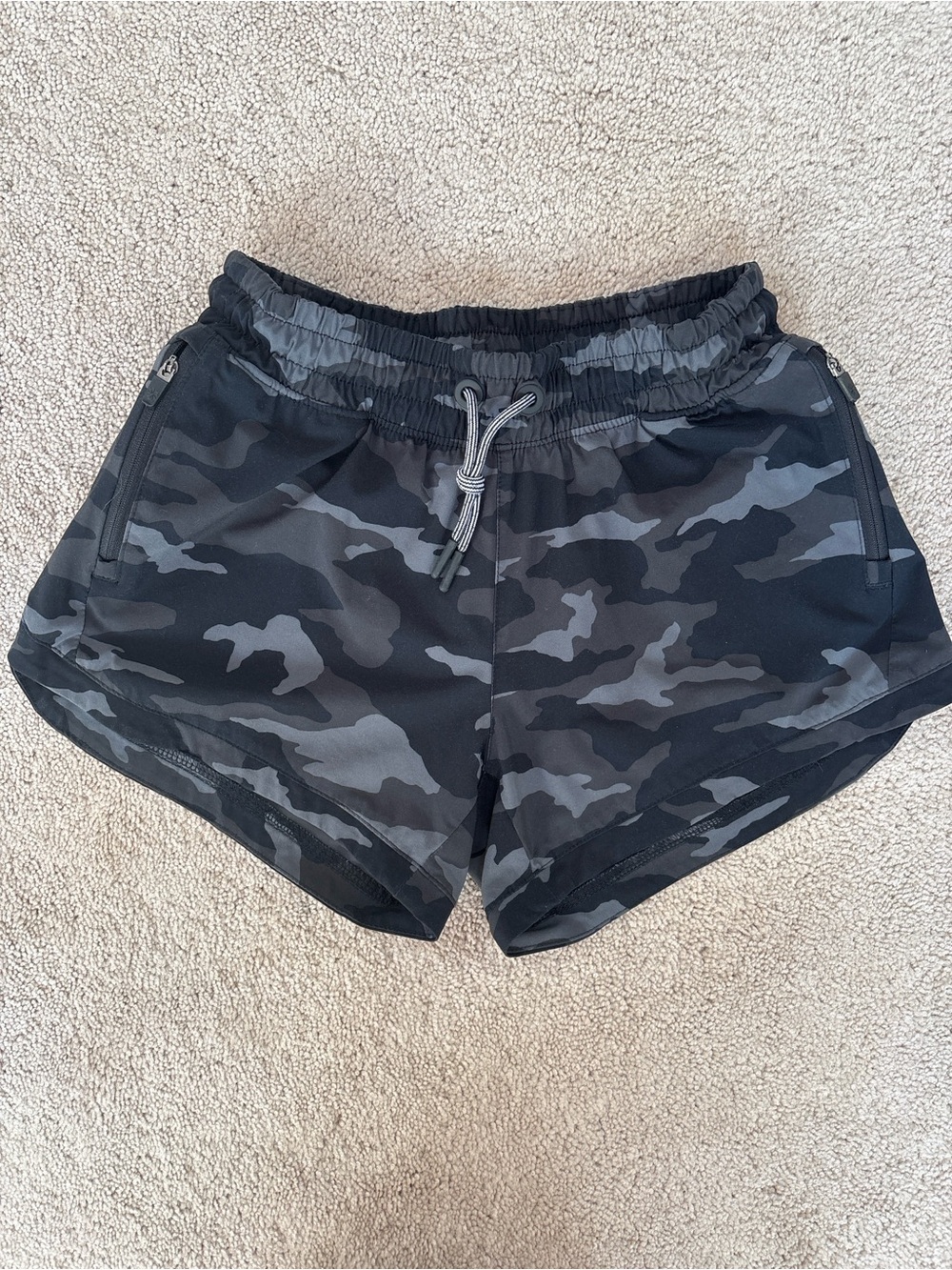 Athleta Girl All Play Shorts – Camo – Size L (12)